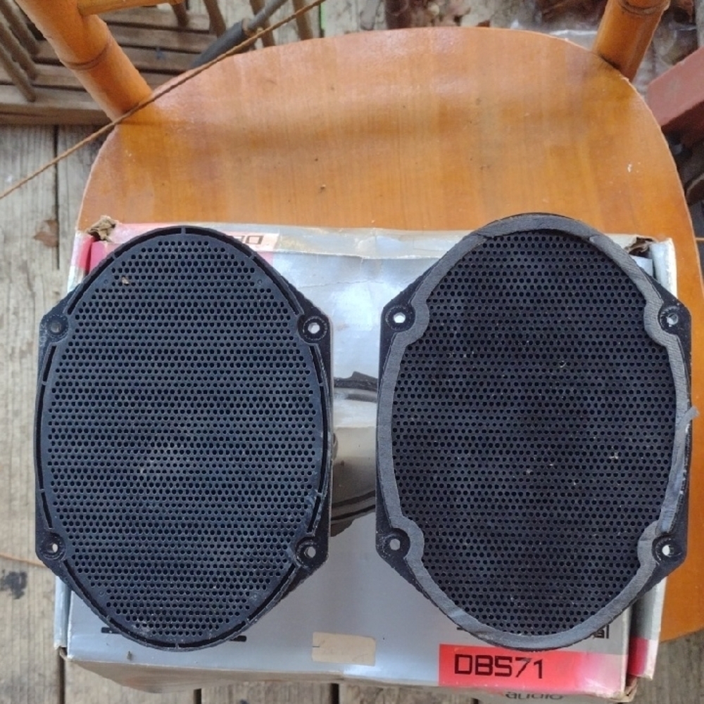 Black Car Audio Speakers